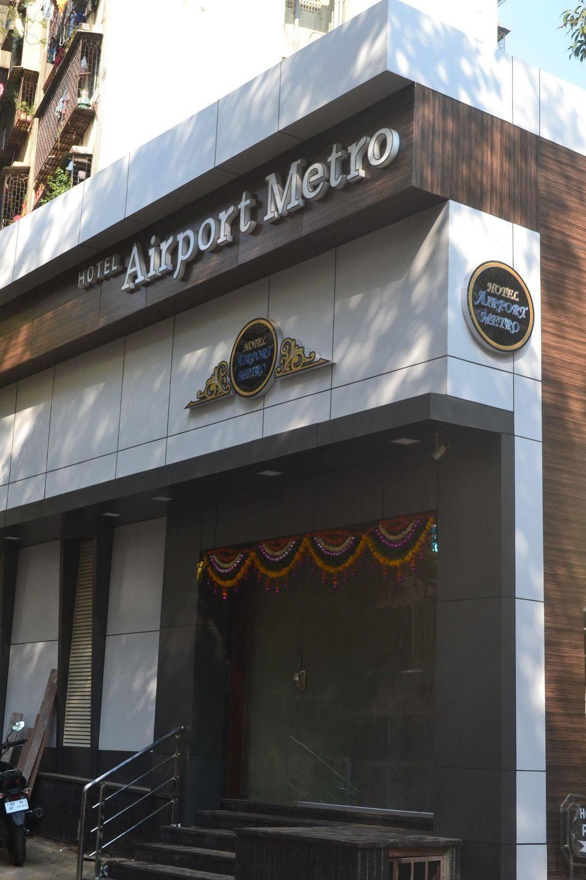 Airport Metro Hotel Bombaj Exteriér fotografie